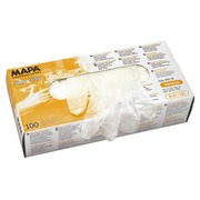 Doos 100 Vinyl wegwerphandschoenen M6